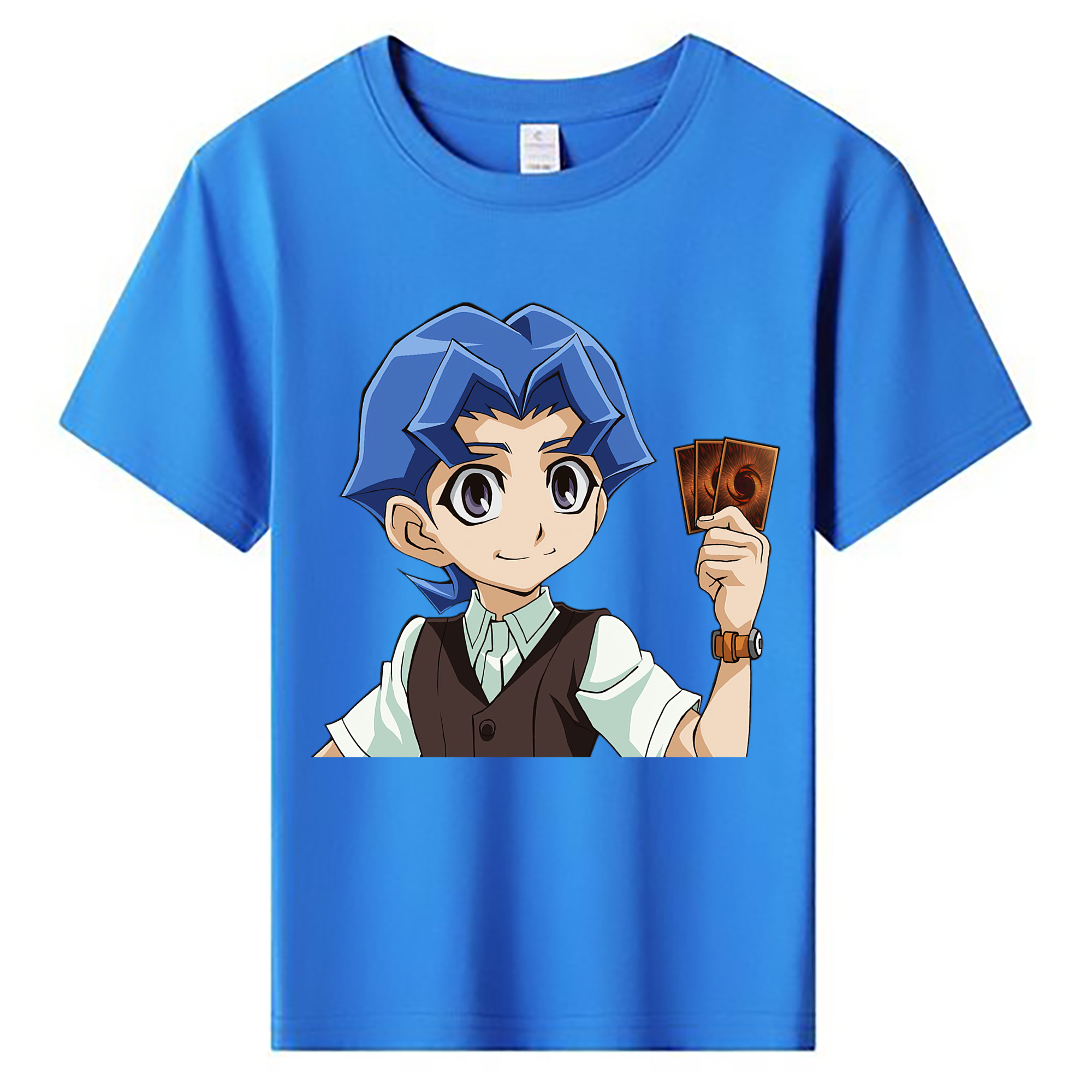（画像用） 遊☆戯☆王 Yu-Gi-Oh! 綿100％キッズTシャツ（フロントプリント）